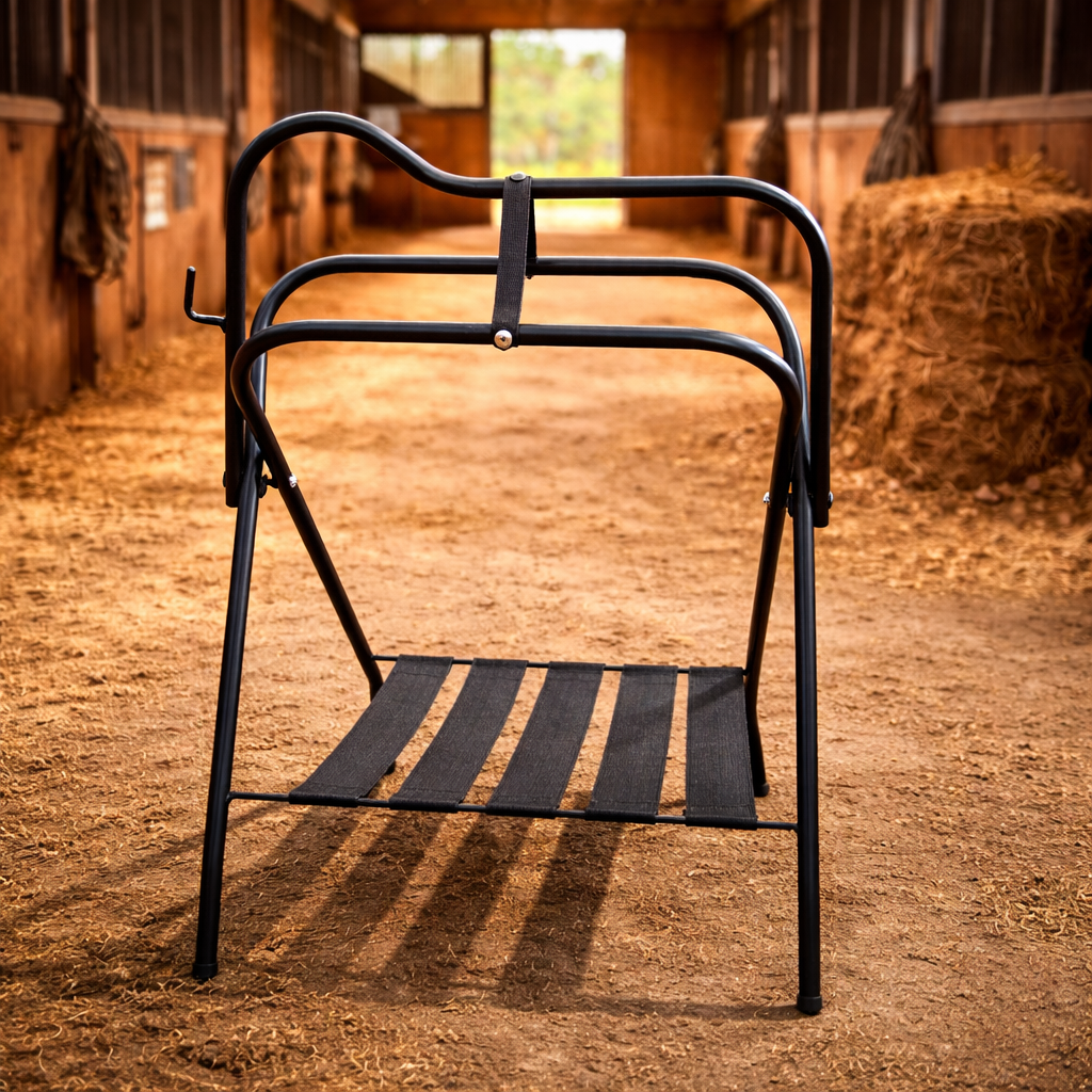 Collapsible Saddle Stand – 90cm