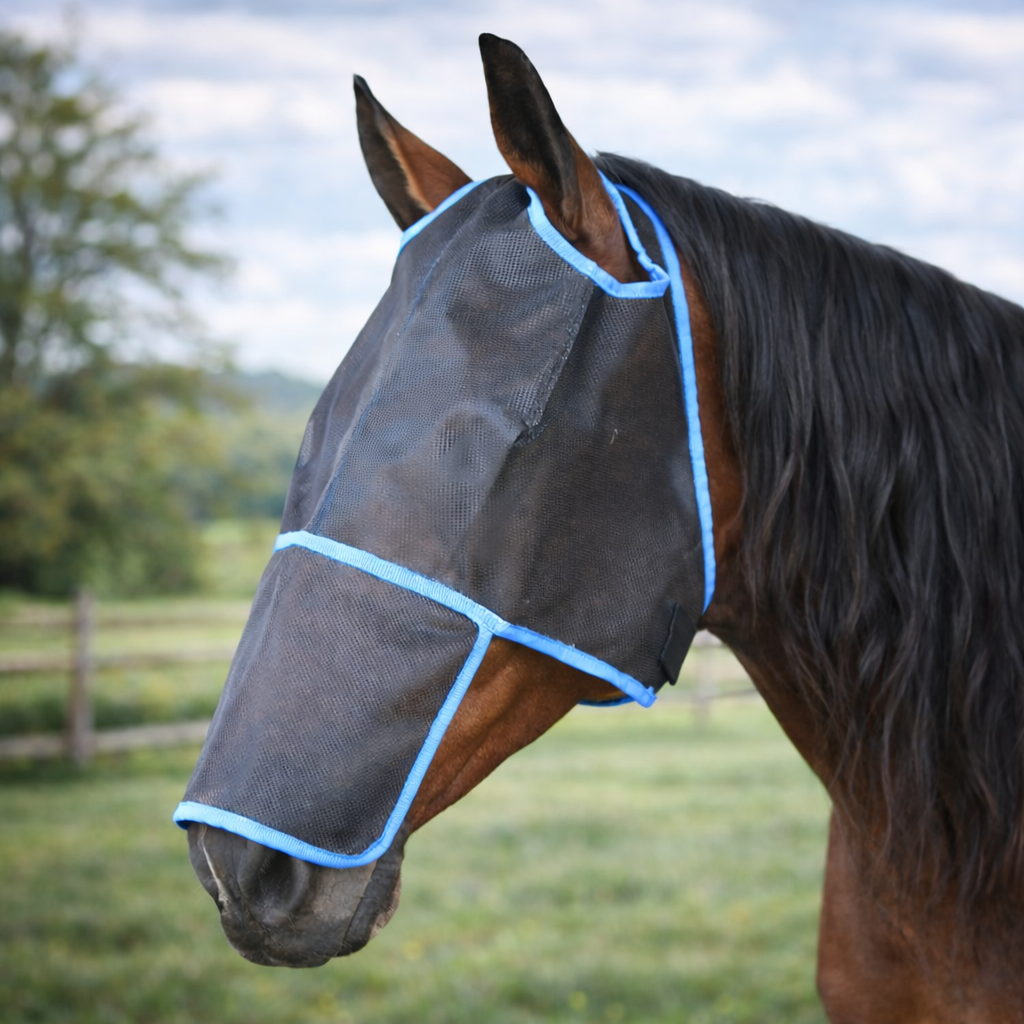 Pro Shield Fly Mask with Nose Flap